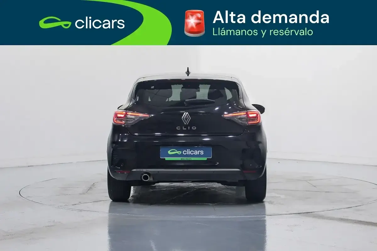 Usado Renault Clio Techno 90 CV (66 kW) 2025 Negro Utilitario
