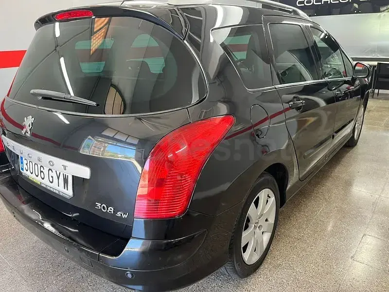 Usado Peugeot 308 Sport 110 CV (80 kW) 2010 Negro Berlina