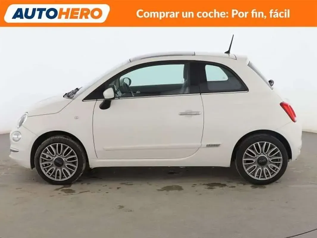 Usado Fiat 500 Lounge 70 CV (51 kW) 2016 Blanco Utilitario
