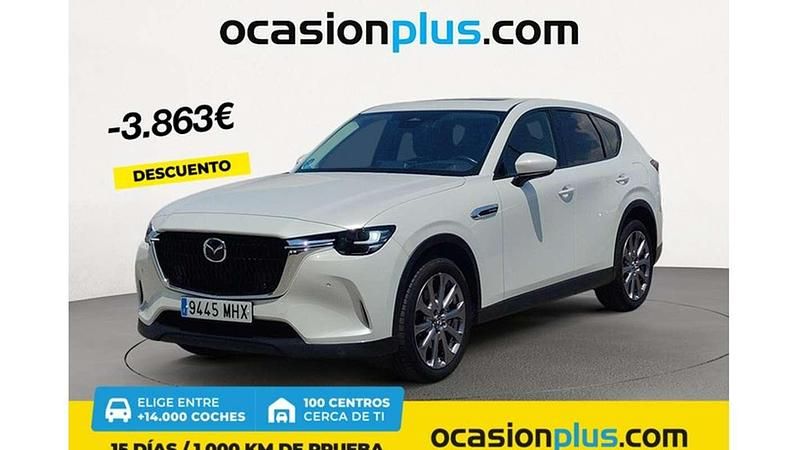 Blanco Usado 2023 Mazda CX-60 Exclusive-Line SUV | 38.637 € (Buen precio) - Imagen 1/4