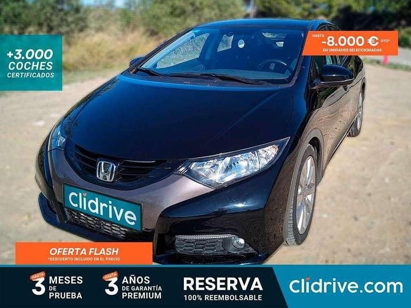 Negro Usado 2012 Honda Civic Sport Utilitario | 9490 € (Precio justo) - Imagen 1/3