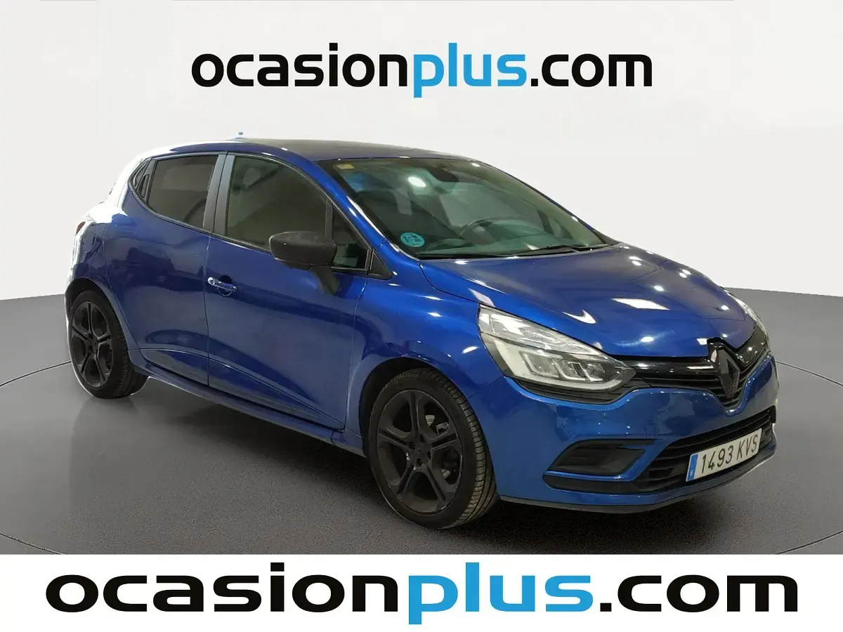 Usado Renault Clio GT-Line 90 CV (66 kW) 2019 Azul Utilitario