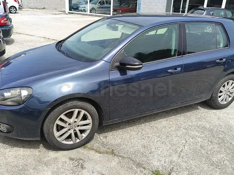 Usado VW Golf VI 105 CV (77 kW) 2010 Azul Utilitario