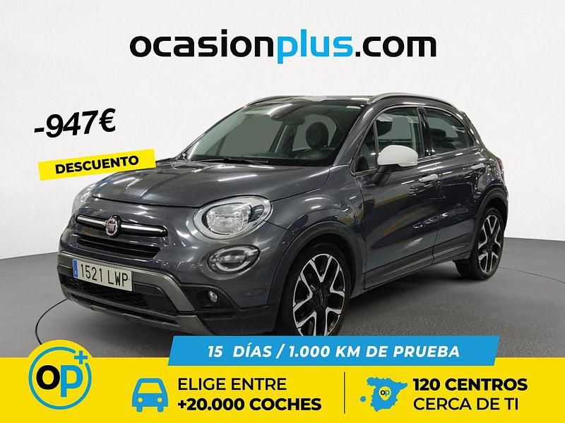 Gris Usado 2022 Fiat 500X Cross SUV | 14.690 € (Precio justo) - Imagen 1/4