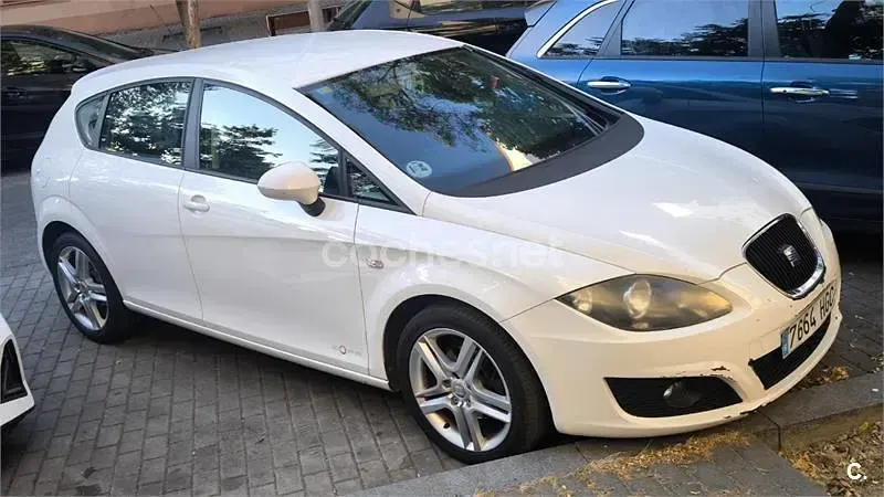 Usado Seat Leon Copa 90 CV (66 kW) 2011 Blanco Utilitario