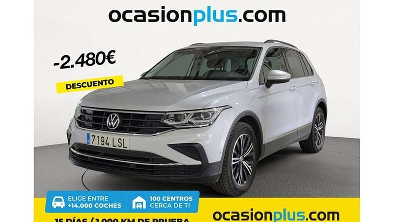 Plateado Usado 2021 VW Tiguan Life SUV | 24.810 € (Super precio) - Imagen 1/4
