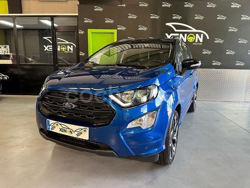 Azul Usado 2018 Ford Ecosport S SUV | 13.990 € (Un poco caro) - Imagen 1/4