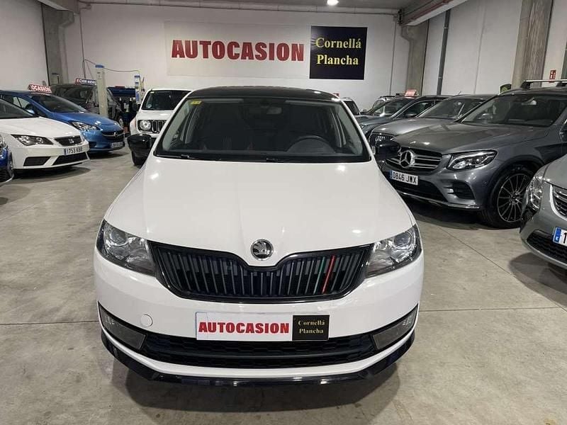 Blanco Usado 2016 Skoda Rapid Monte Carlo Utilitario | 12.800 € - Imagen 1/4