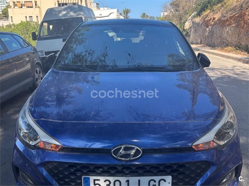 Azul Usado 2020 Hyundai i20 Berlina | 12.500 € (Precio justo) - Imagen 1/4