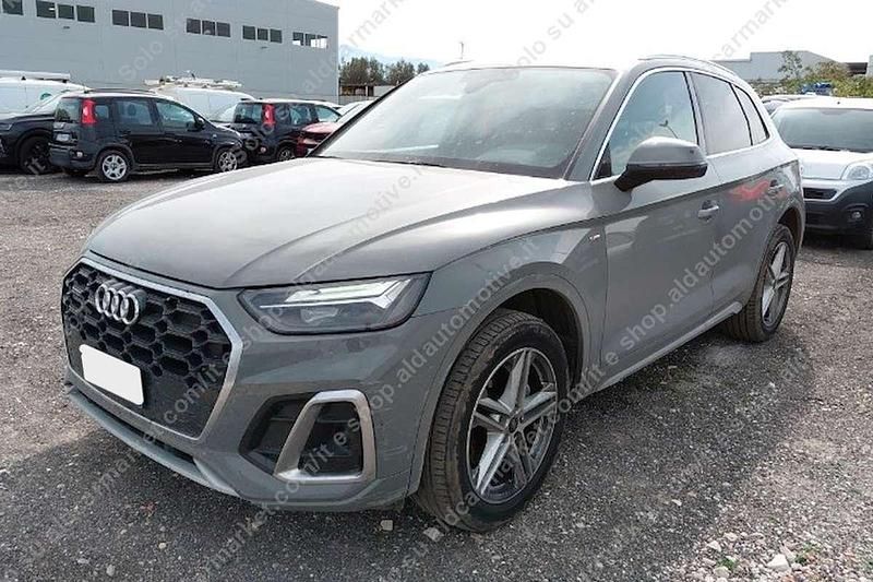 Usado Audi Q5 S-Line 204 CV (150 kW) 2022 Gris SUV