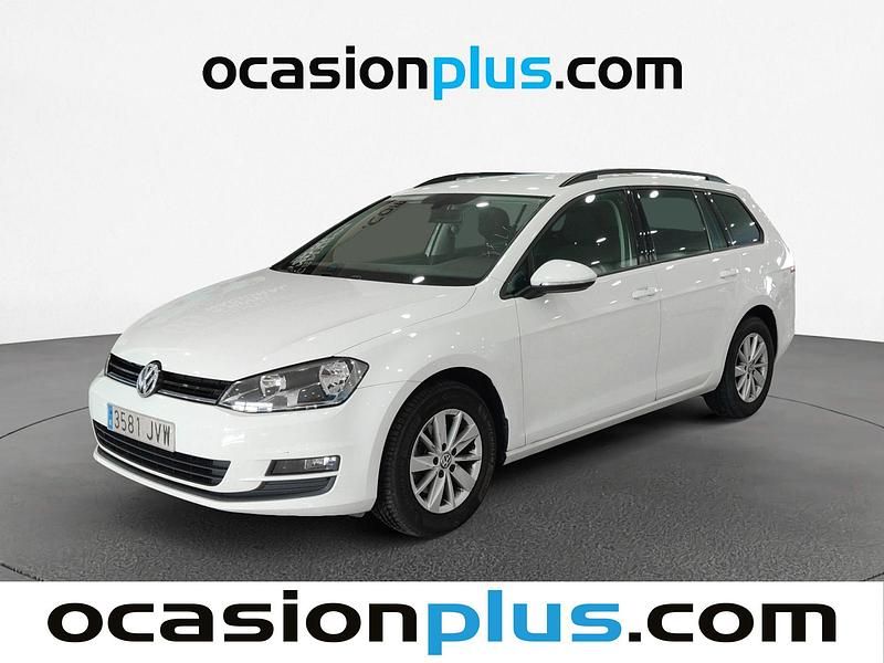 Blanco Usado 2016 VW Golf Sportsvan Business Monovolumen | 15.690 € (Un poco caro) - Imagen 1/4