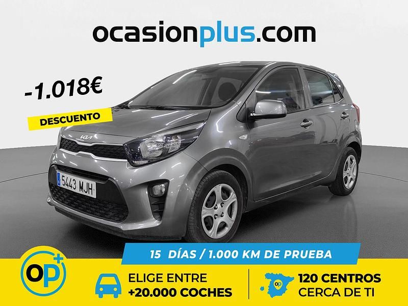 Gris Usado 2023 Kia Picanto Utilitario | 11.200 € (Precio justo) - Imagen 1/4