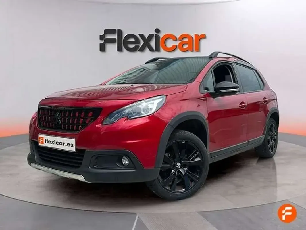 Usado Peugeot 2008 GT-line 131 CV (96 kW) 2018 Rojo SUV