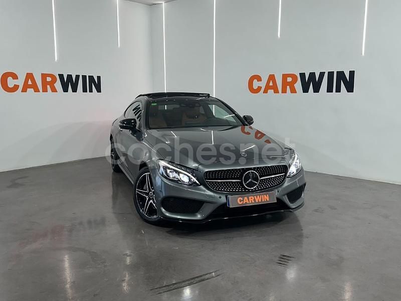 Gris Usado 2017 Mercedes C250 Coupe | 32.900 € (Precio justo) - Imagen 1/4