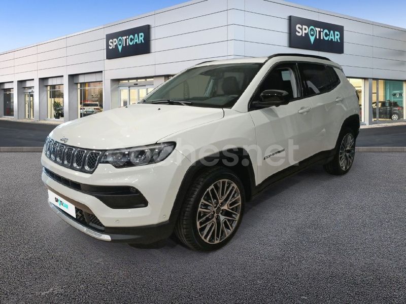 Usado Jeep Compass Limited 130 CV (95 kW) 2022 Blanco SUV