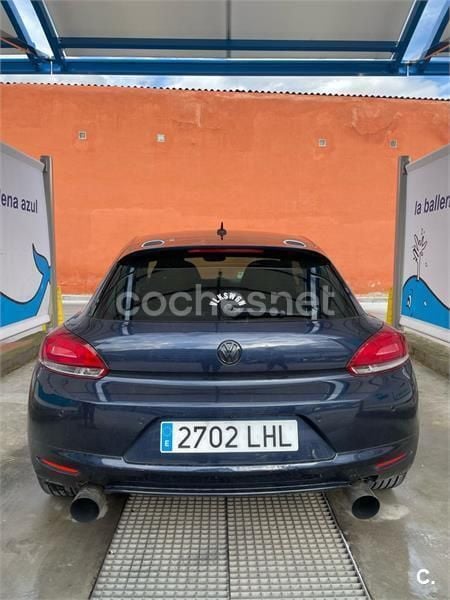 Azul Usado 2011 VW Scirocco Coupe | 11.500 € (Precio justo) - Imagen 1/4
