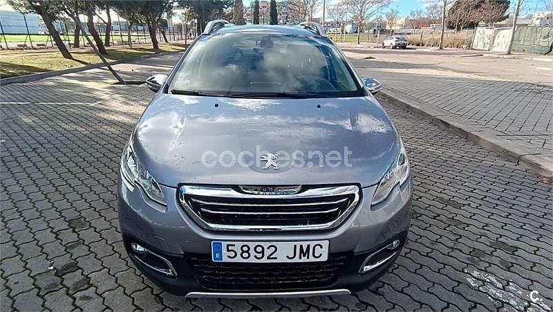 Gris / plata Usado 2016 Peugeot 2008 Allure SUV | 6950 € (Super precio) - Imagen 1/4