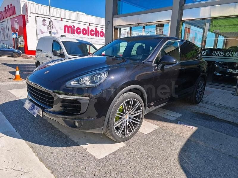 Usado Porsche Cayenne S 420 CV (308 kW) 2015 Negro SUV