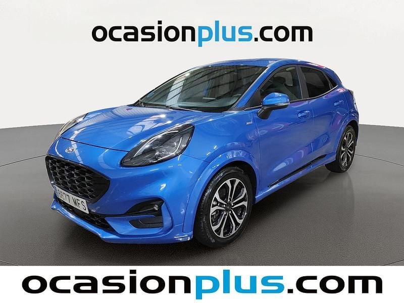 Azul Usado 2023 Ford Puma Gen-E ST-Line SUV | 15.082 € (Buen precio) - Imagen 1/4