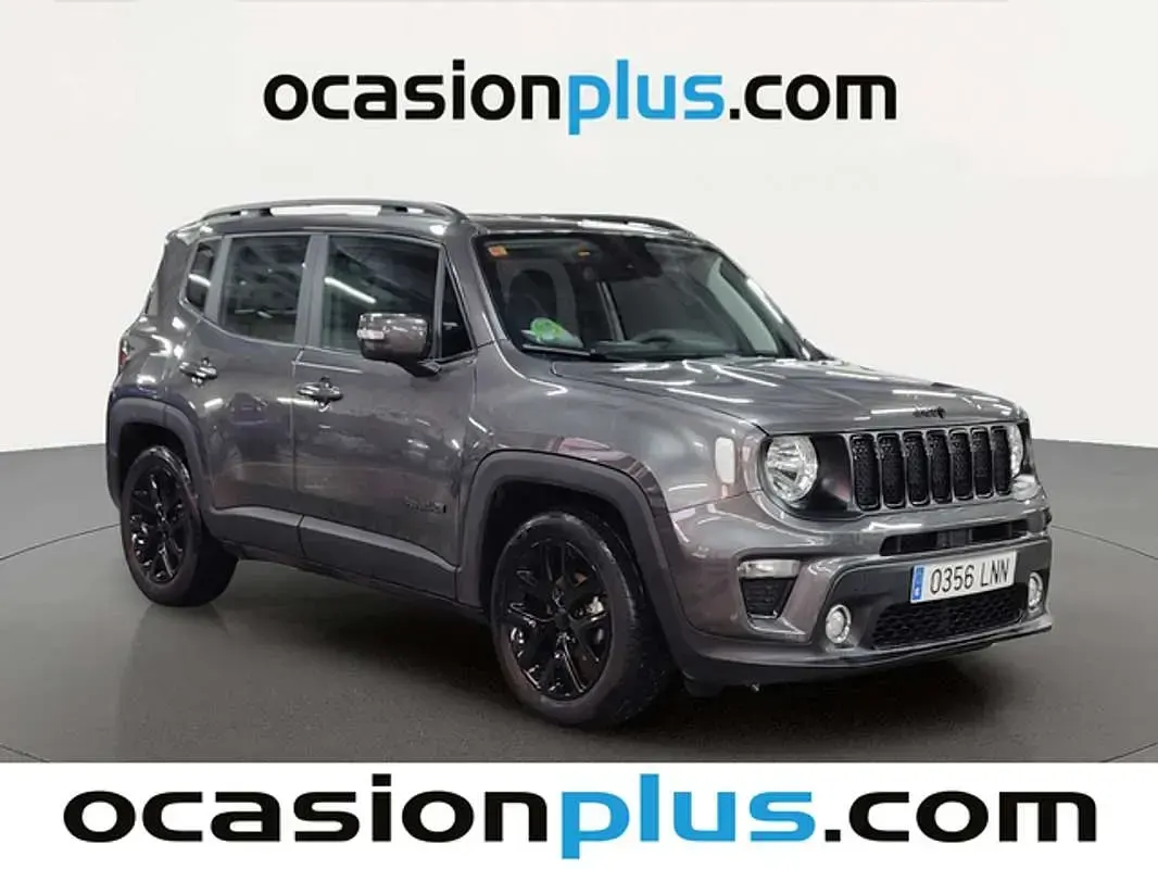 Usado Jeep Renegade Night Eagle 120 CV (88 kW) 2021 Gris SUV