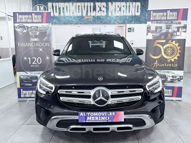 Usado Mercedes GLC220 194 CV (142 kW) 2020 Negro SUV
