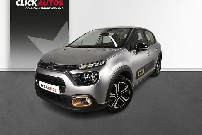 Negro Usado 2023 Citroën C3 PureTech | 10.950 € (Precio justo) - Imagen 1/4