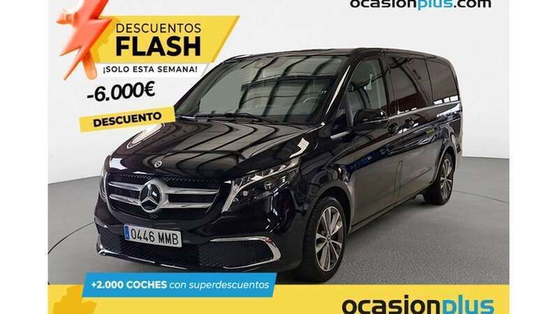 Negro Usado 2023 Mercedes V250 Avantgarde Monovolumen | 59.990 € (Buen precio) - Imagen 1/4