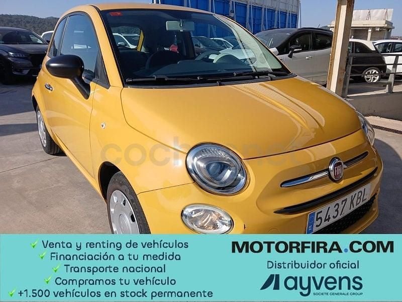 Usado Fiat 500 Pop 69 HP (50 kW) 2017 Amarelo Sedan