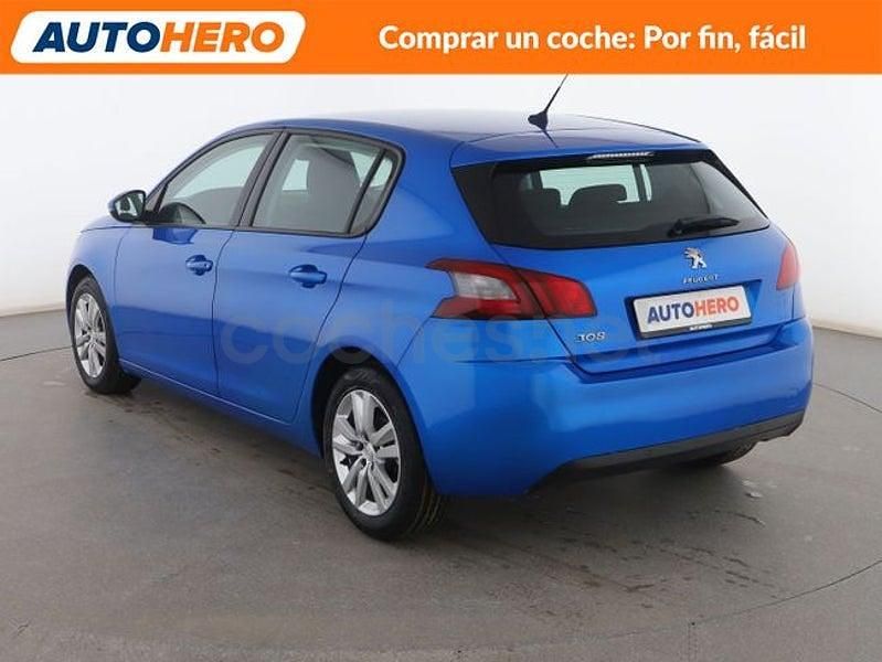 Usado Peugeot 308 Active 110 CV (80 kW) 2021 Azul Berlina