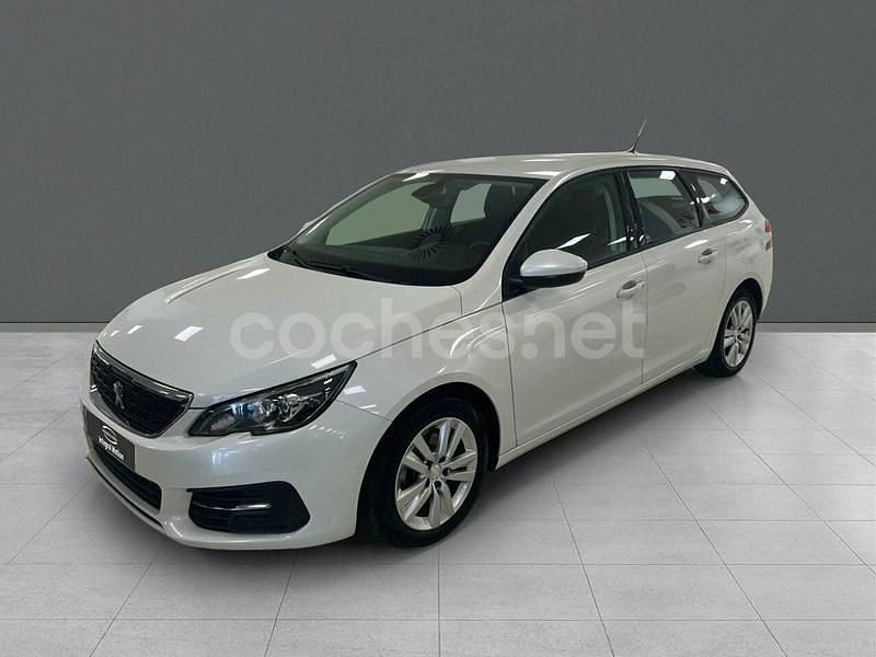 Blanco Usado 2019 Peugeot 308 Allure Familiar | 11.900 € (Precio justo) - Imagen 1/4