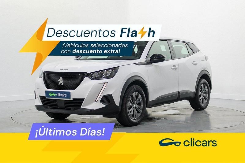 Blanco Usado 2022 Peugeot 2008 Active SUV | 14.690 € (Precio justo) - Imagen 1/4