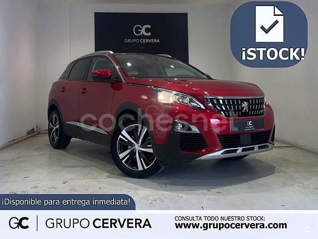Rojo Usado 2019 Peugeot 3008 Allure SUV | 16.990 € (Precio justo) - Imagen 1/4