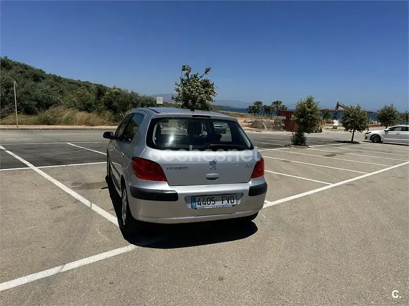 Usado Peugeot 307 110 CV (80 kW) 2007 Gris / plata Berlina