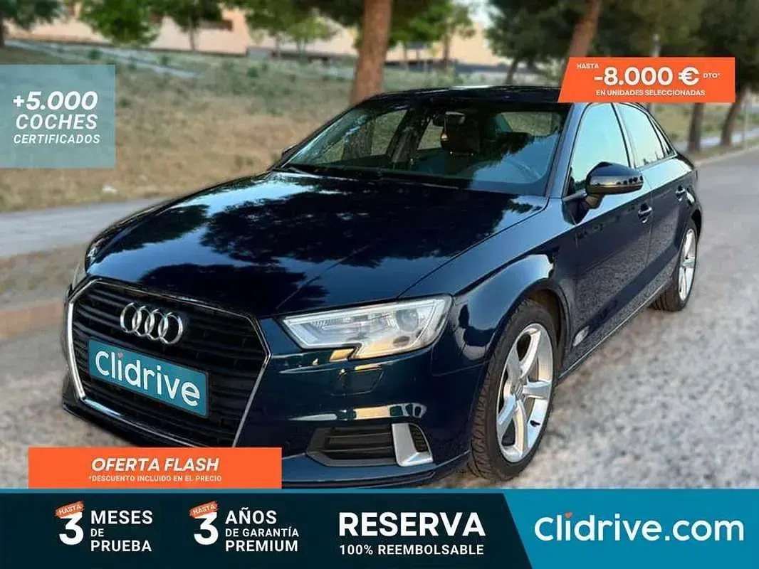 Usado Audi A3 Sport 110 CV (80 kW) 2016 Azul Berlina