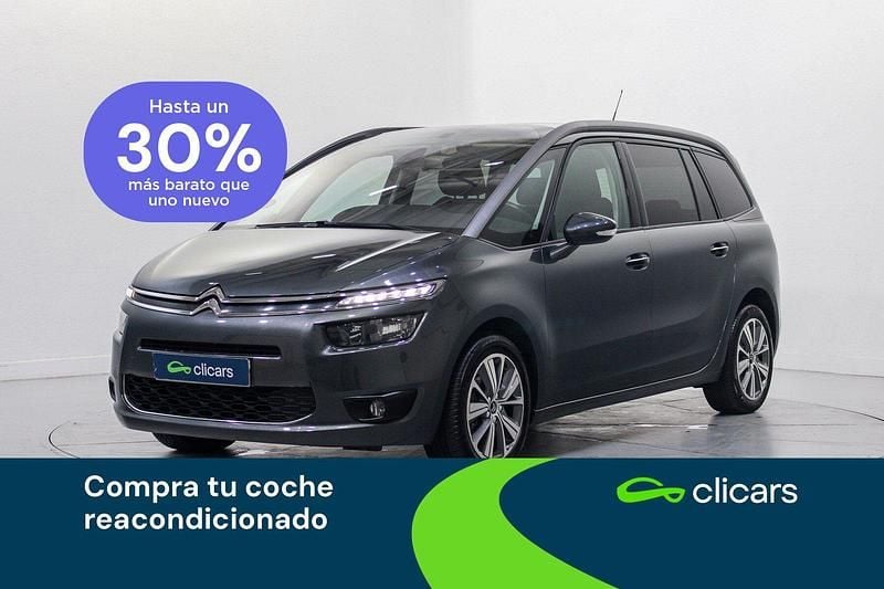 Usado Citroën Grand C4 Picasso Feel 130 CV (95 kW) 2016 Gris / plata Monovolumen