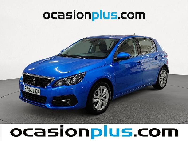 Azul Usado 2020 Peugeot 308 Active Utilitario | 14.082 € (Precio justo) - Imagen 1/4