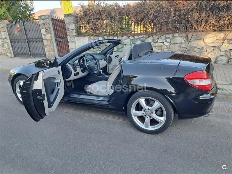 Negro Usado 2005 Mercedes SLK350 Descapotable | 11.500 € (Buen precio) - Imagen 1/4