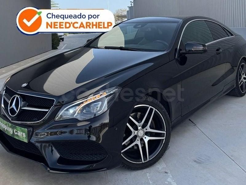 Usado Mercedes E350 258 CV (189 kW) 2015 Negro Coupe