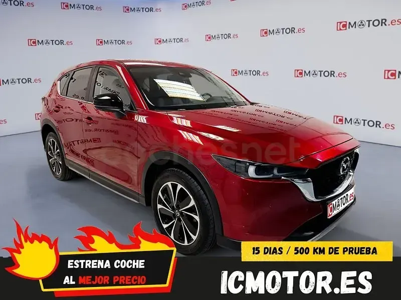 Usado Mazda CX-5 Newground 150 CV (110 kW) 2022 Rojo SUV