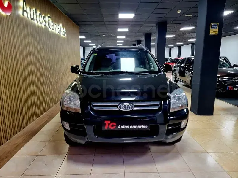 Usado Kia Sportage Active 140 CV (102 kW) 2008 Negro SUV