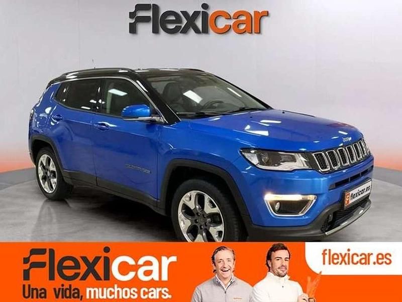 Azul Usado 2018 Jeep Compass Limited SUV | 14.890 € (Buen precio) - Imagen 1/4