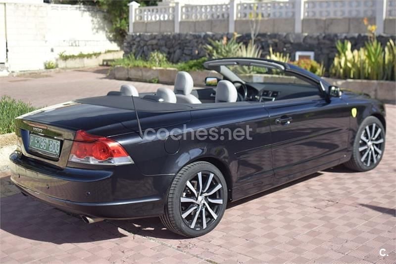 Negro Usado 2008 Volvo C70 Summum Descapotable | 6200 € (Super precio) - Imagen 1/4