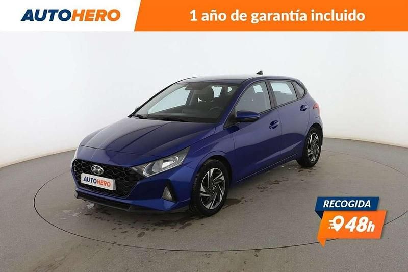 Azul Usado 2021 Hyundai i20 Berlina | 13.904 € (Buen precio) - Imagen 1/3