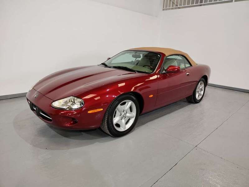 Burdeos Usado 1999 Jaguar XK8 Descapotable | 18.700 € - Imagen 1/4