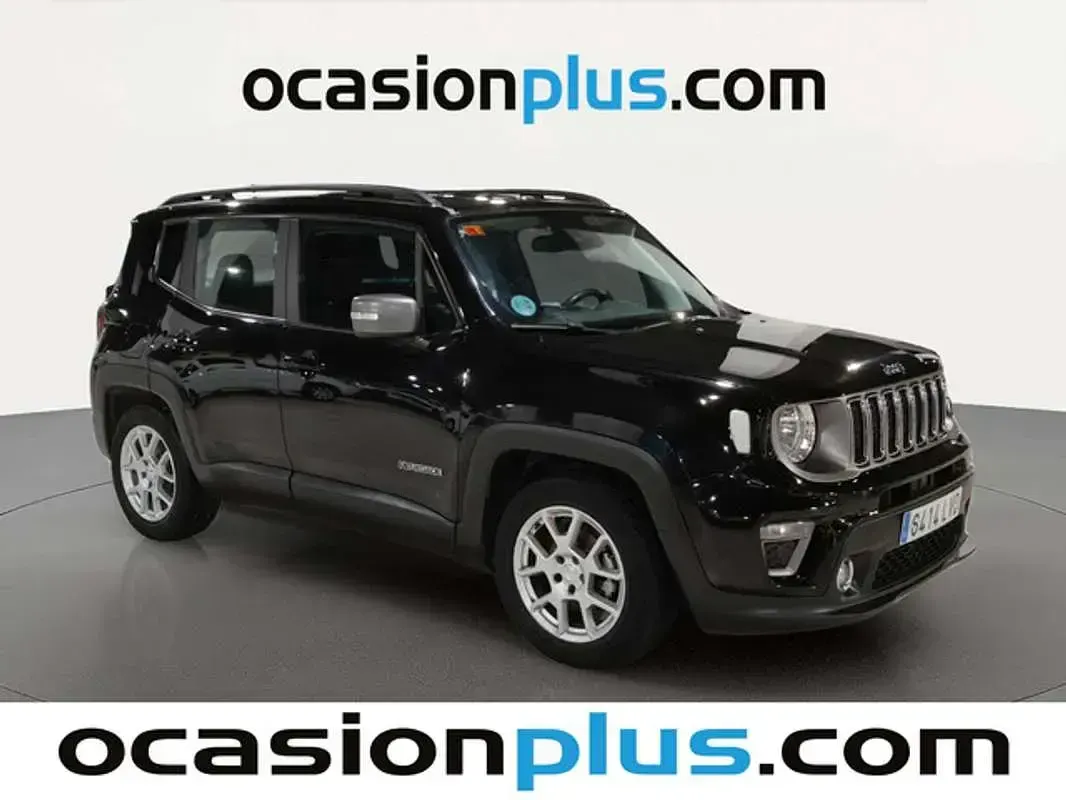 Usado Jeep Renegade Limited 120 CV (88 kW) 2021 Negro SUV
