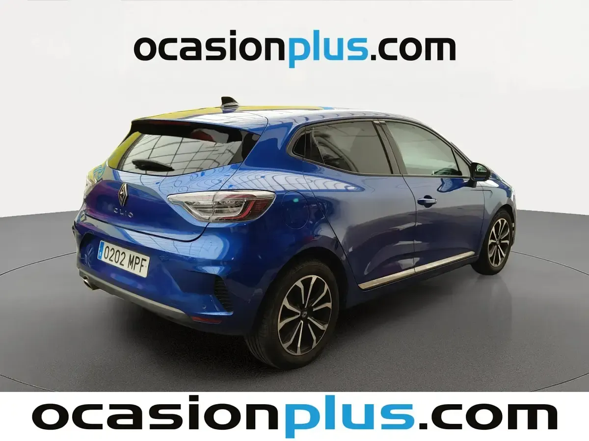 Usado Renault Clio Techno 91 CV (66 kW) 2024 Azul Utilitario