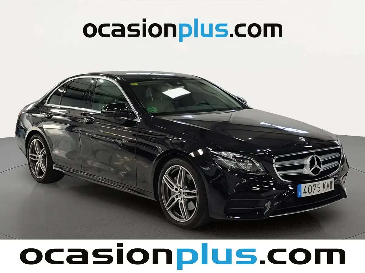 Usado Mercedes E220 194 CV (142 kW) 2018 Negro Berlina