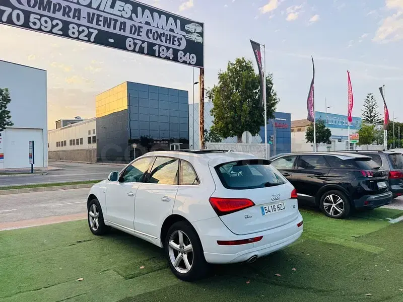 Usado Audi Q5 Ambition 177 CV (130 kW) 2014 Blanco SUV