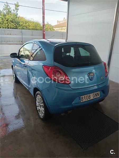 Usado Ford Ka Titanium 69 CV (50 kW) 2009 Azul Utilitario
