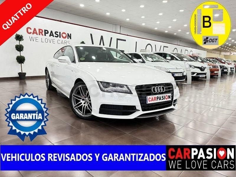 Usado Audi A7 Sportback Comfort 245 CV (180 kW) 2013 Blanco Utilitario